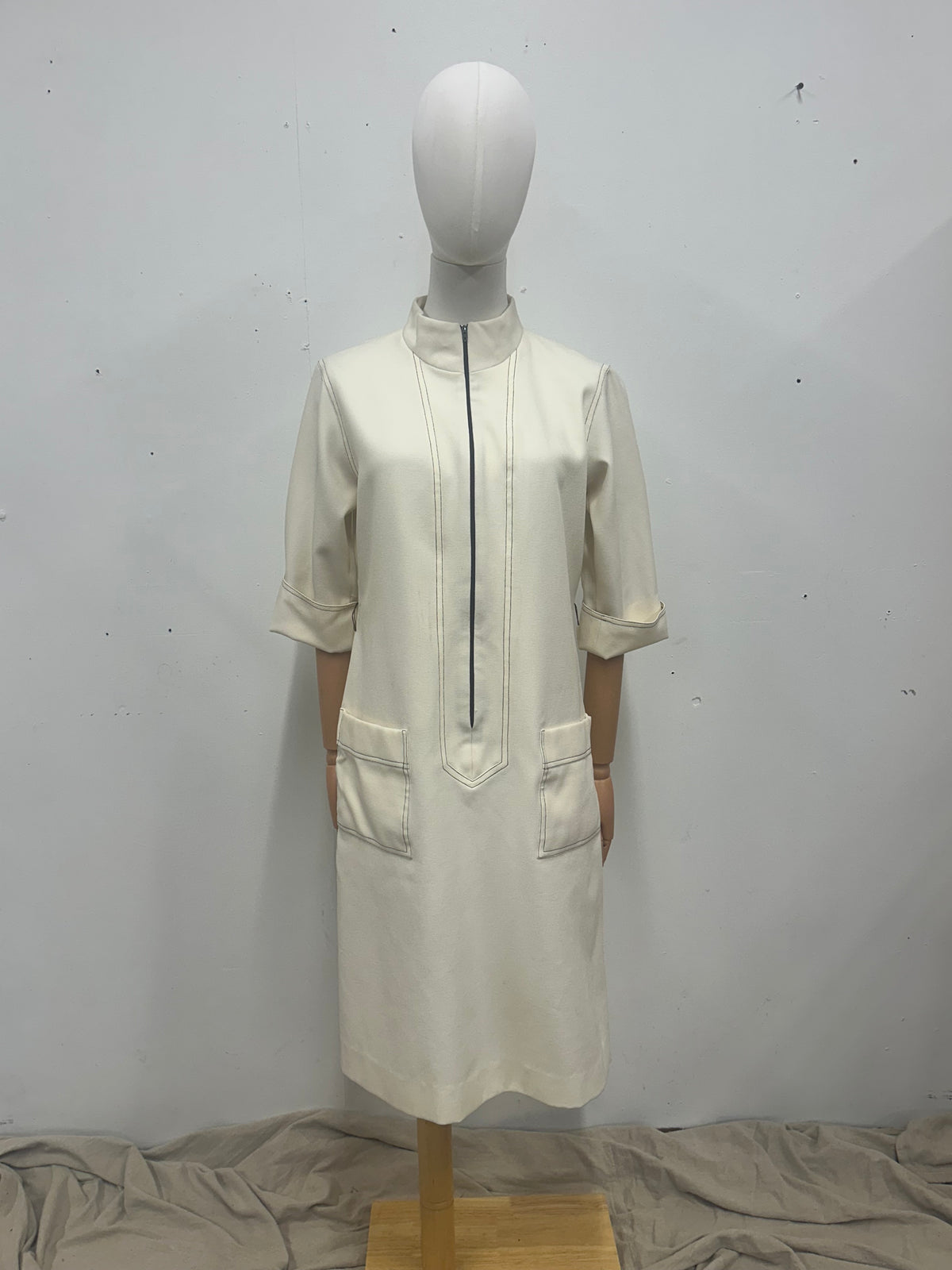 Vintage Crème Dress