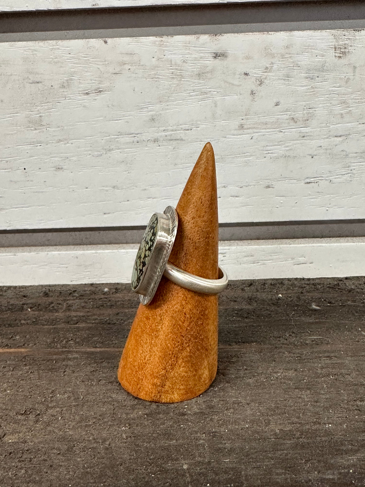 Turquoise Stamped Ring