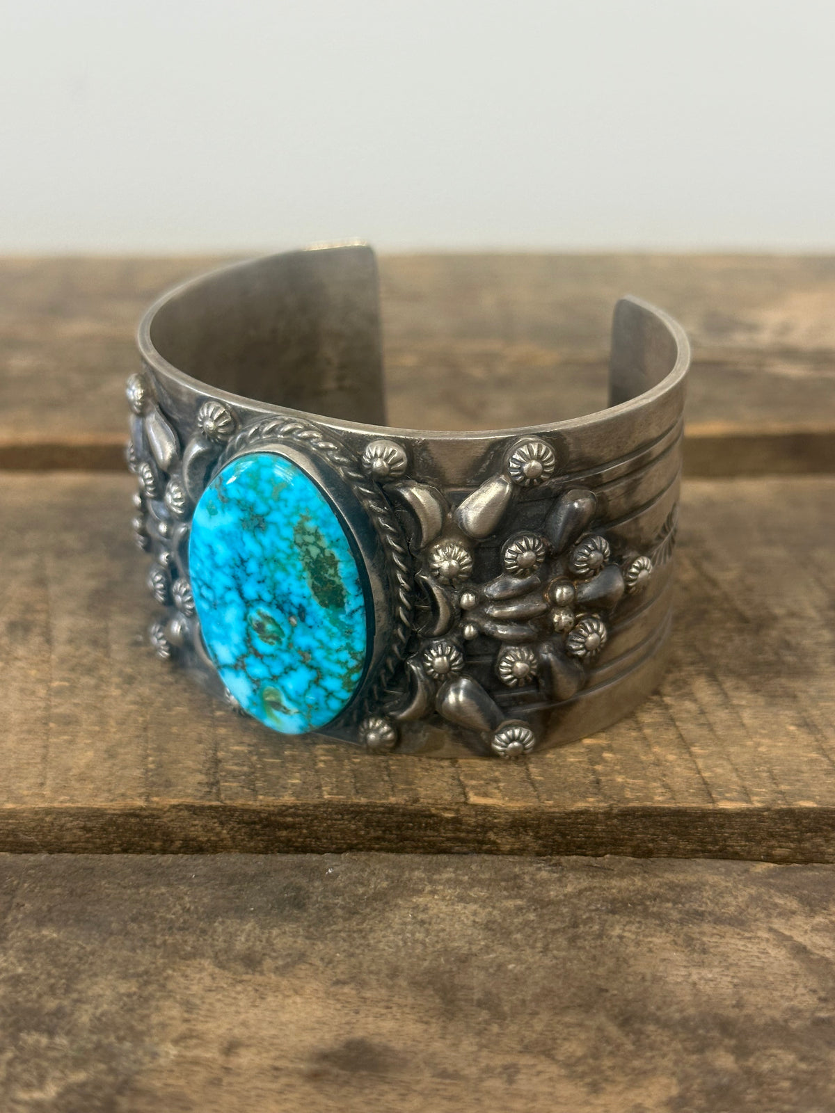 Thick Turquoise Cuff