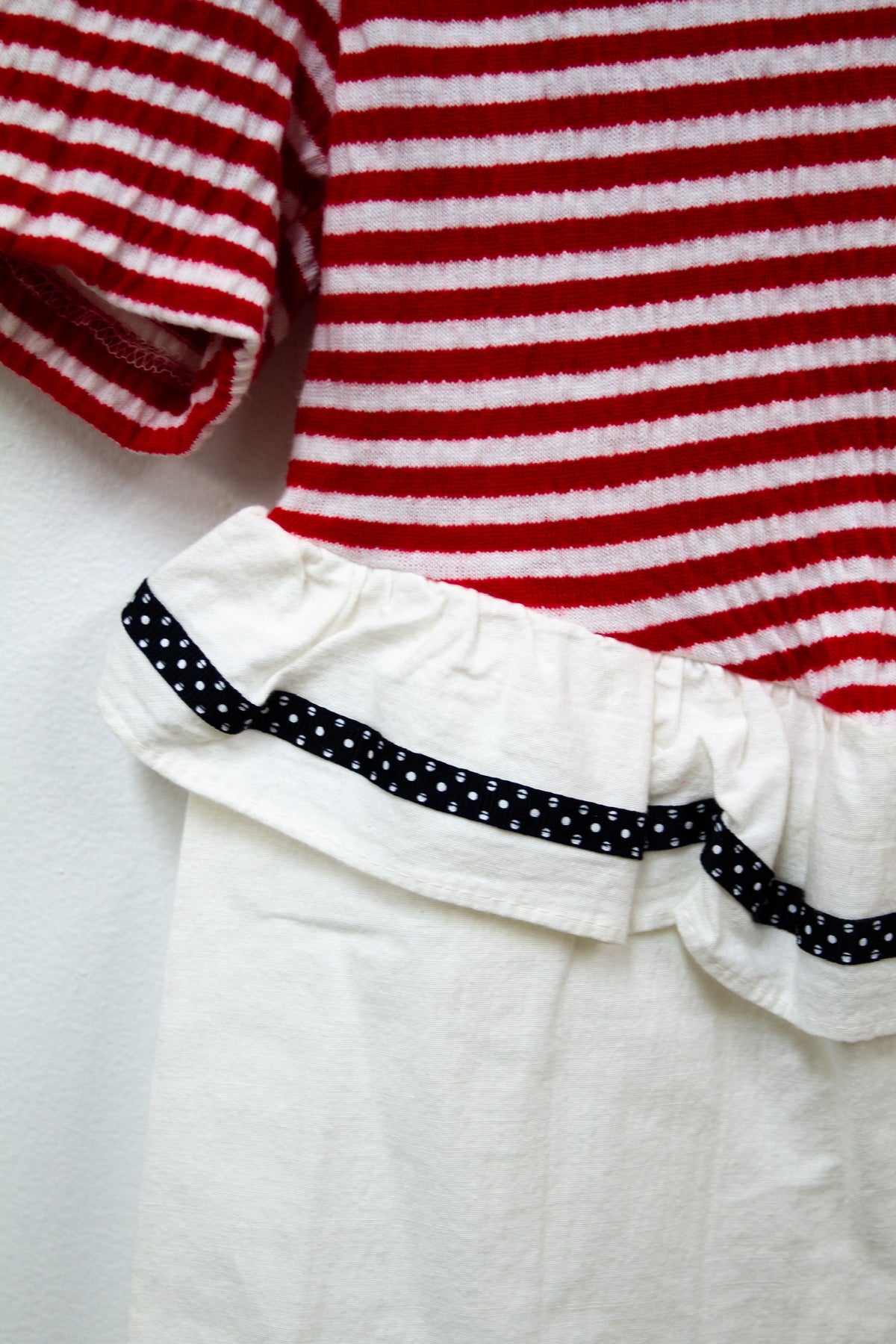 Kids Peplum Stripe Dress