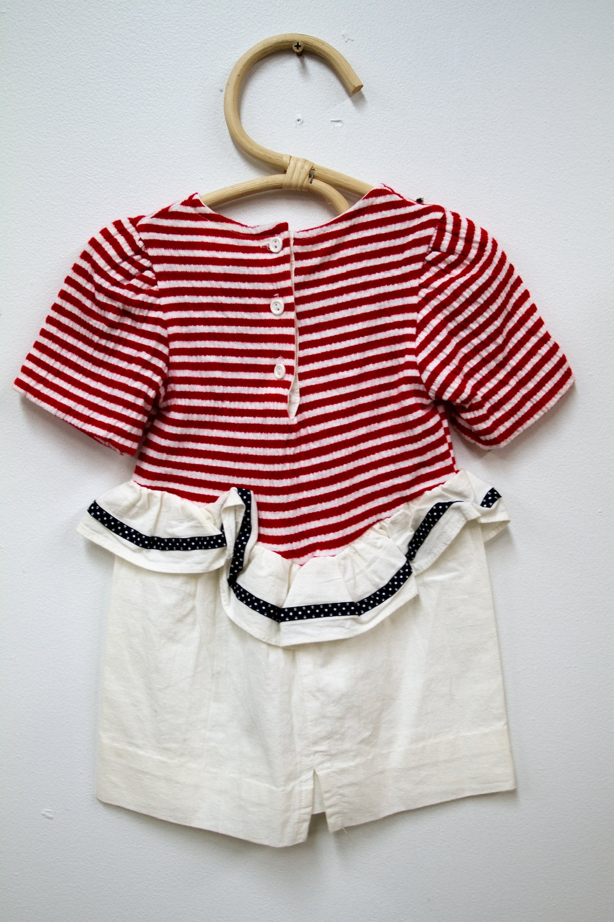 Kids Peplum Stripe Dress