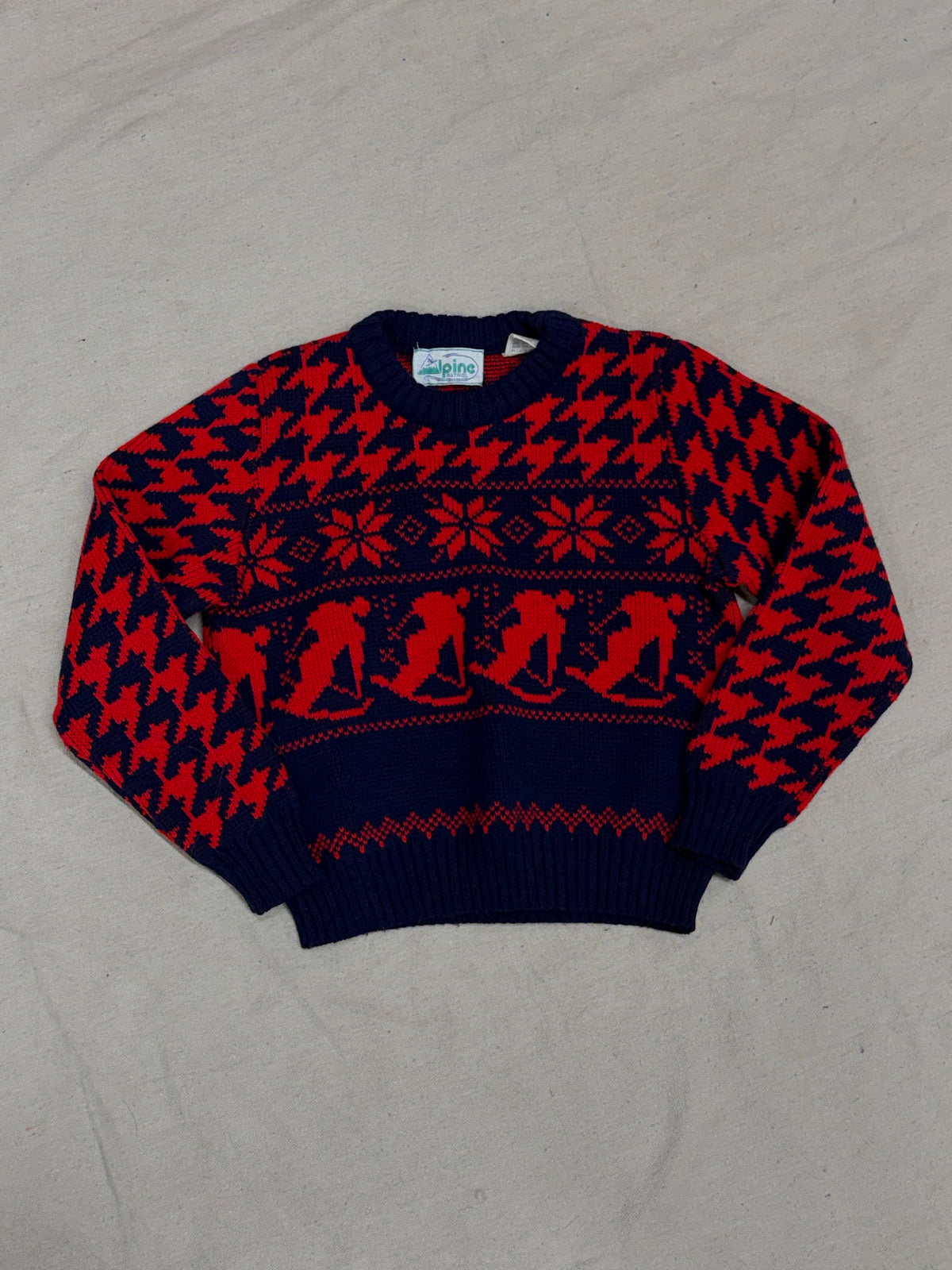 Vintage Kids Ski Sweater