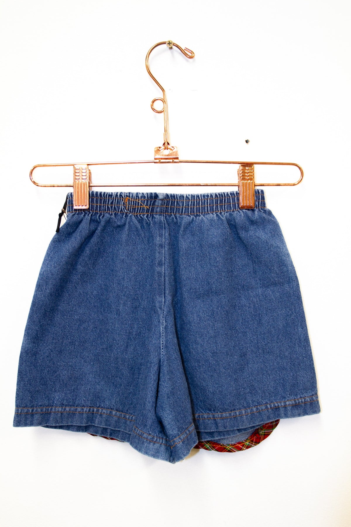 Kids Cherry Denim Skirt