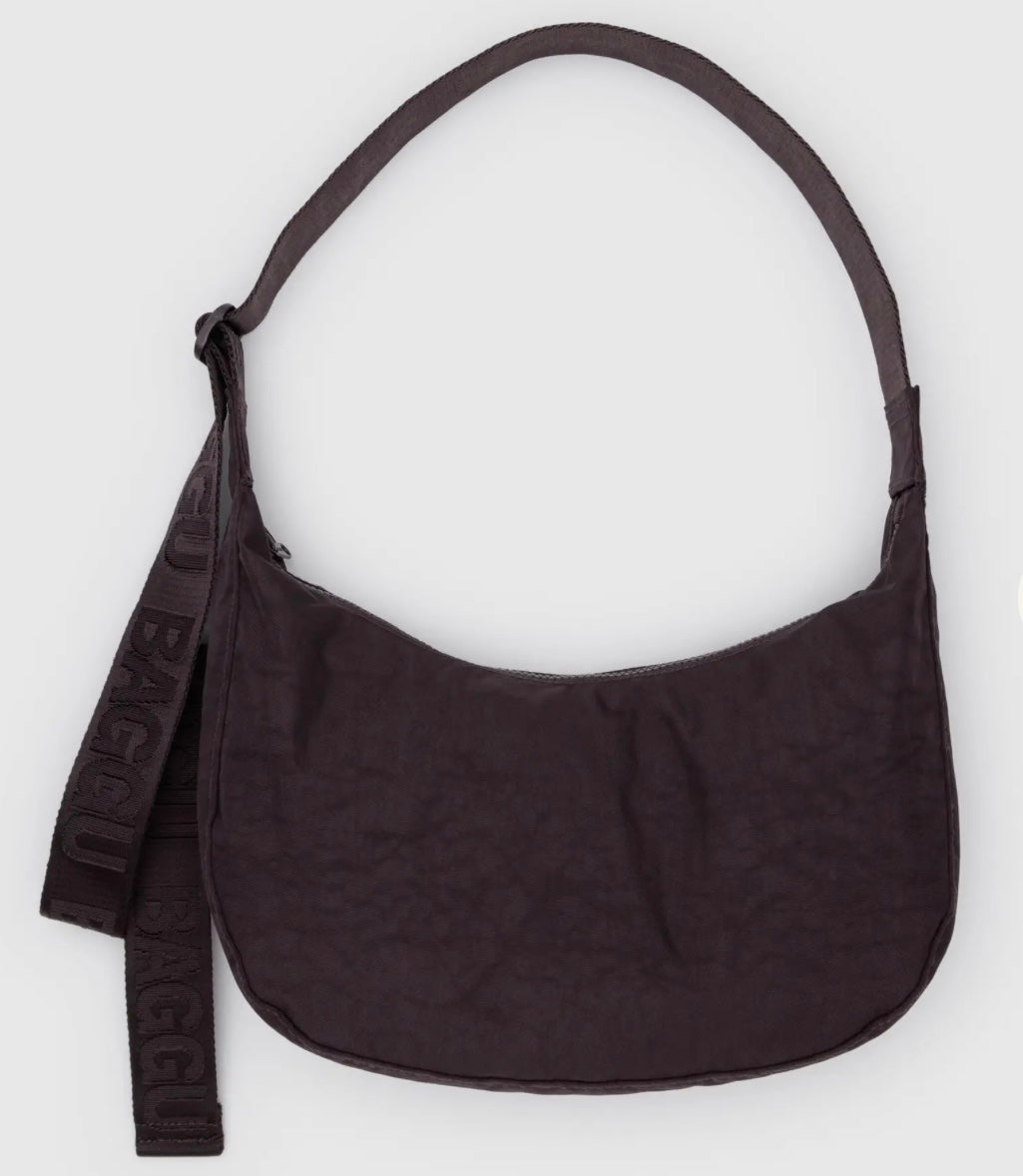 Medium Nylon Crescent Bag