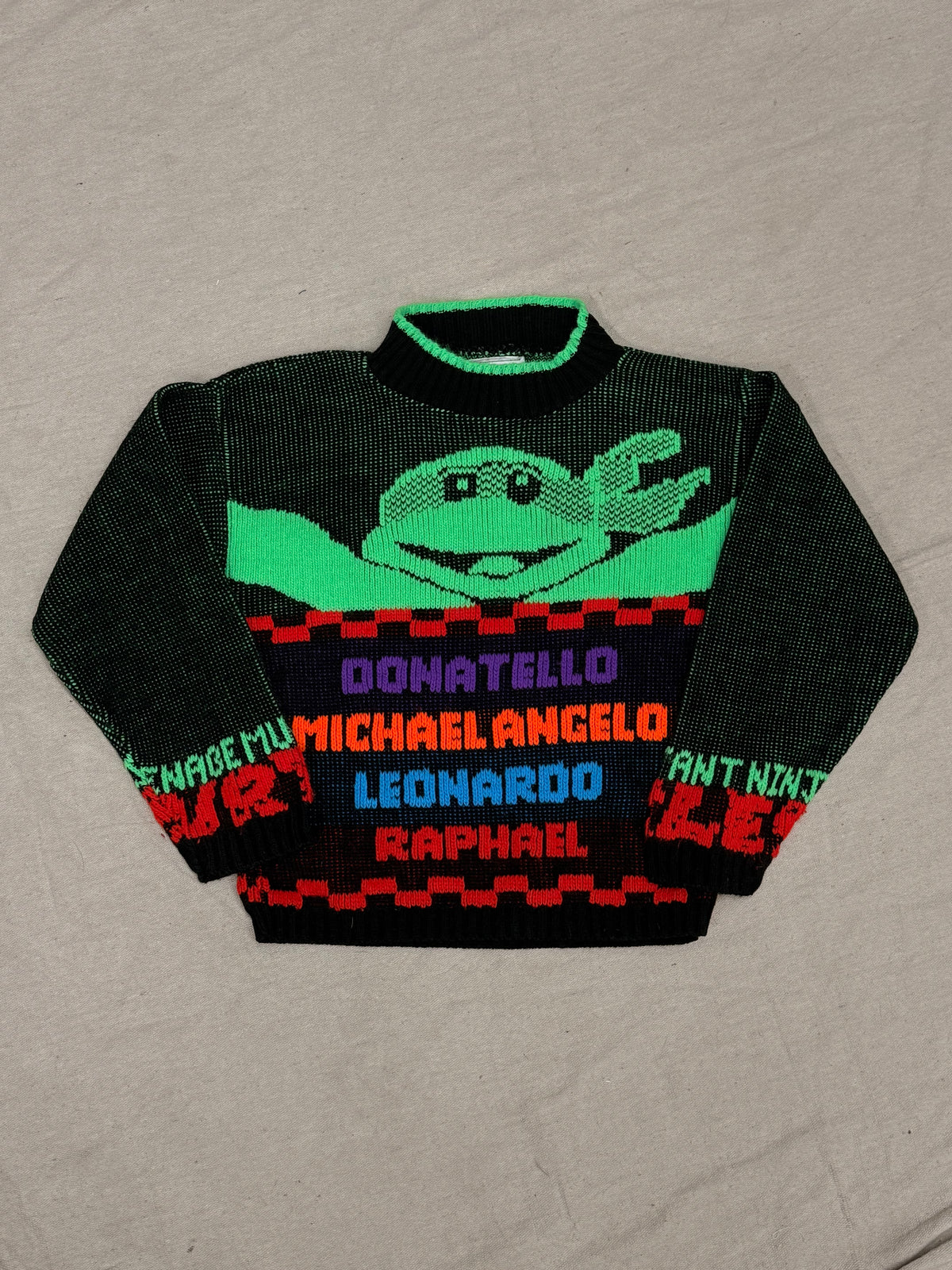 Vintage Kids Ninja Turtle Sweater