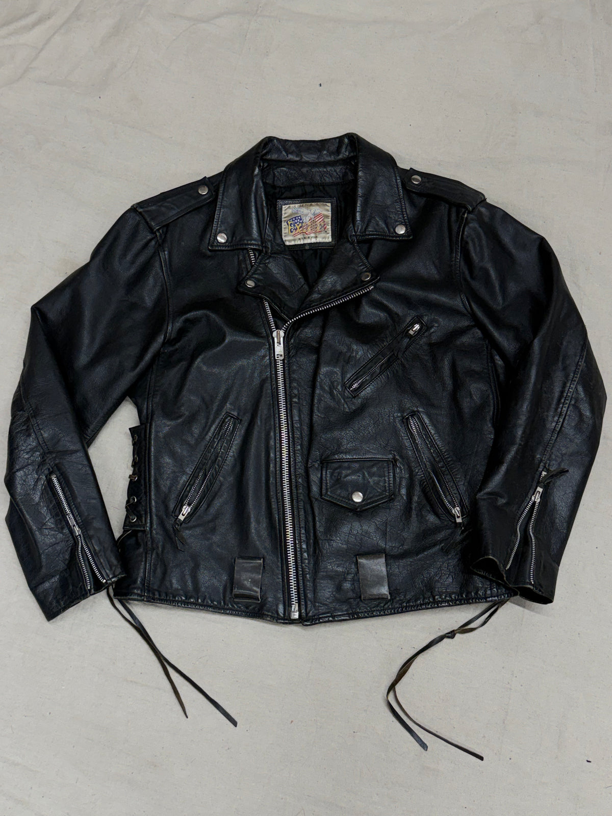 Vintage Moto Leather Jacket