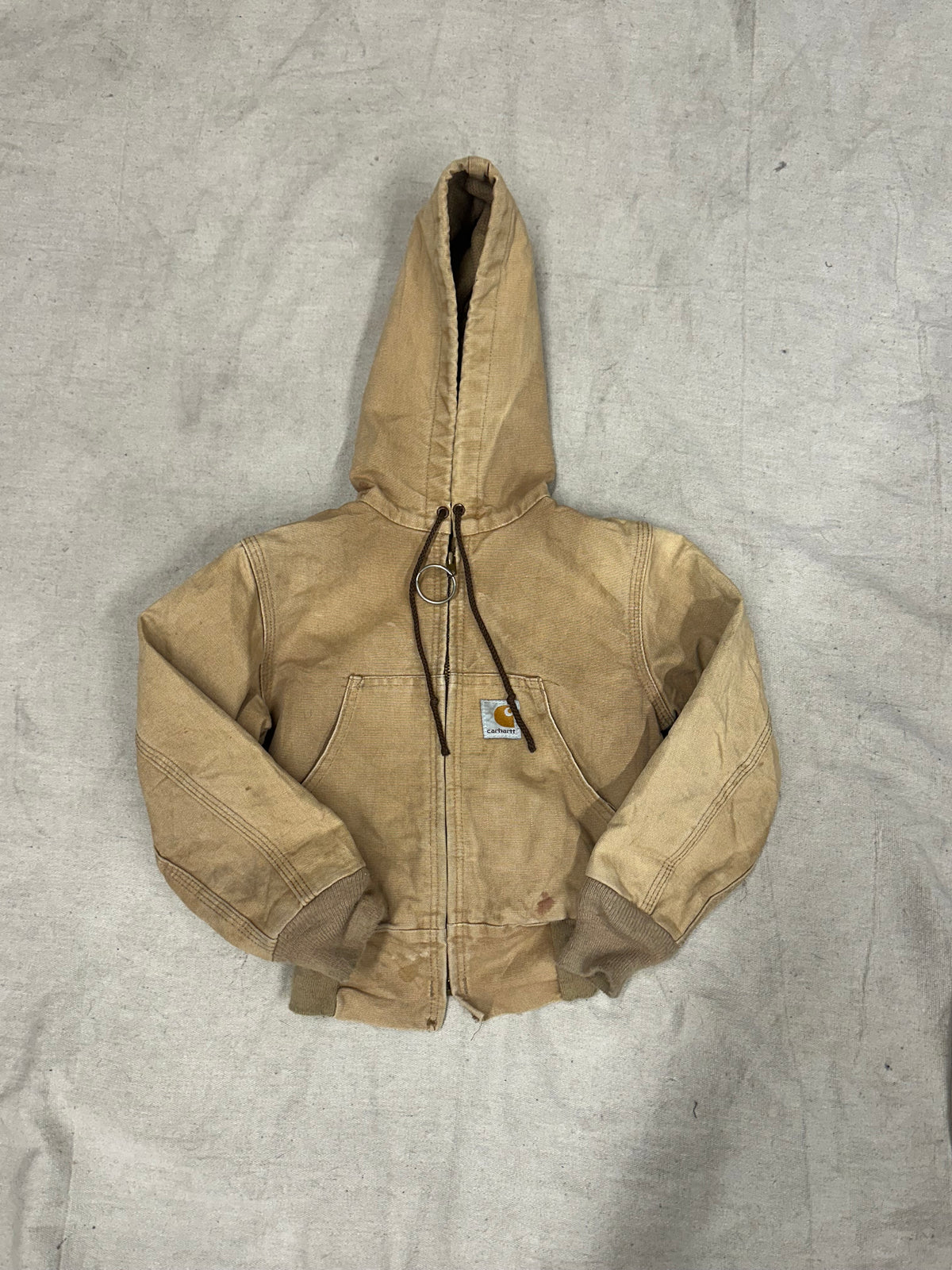 Vintage Kids Tan Carhartt Jacket