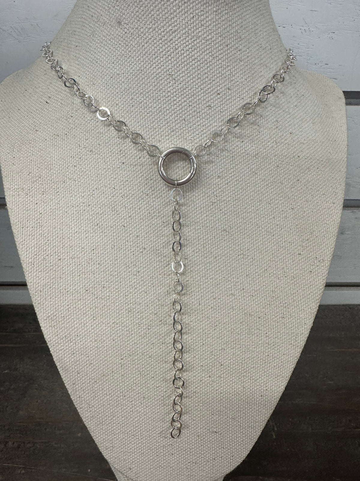 Halo Lariat Necklace