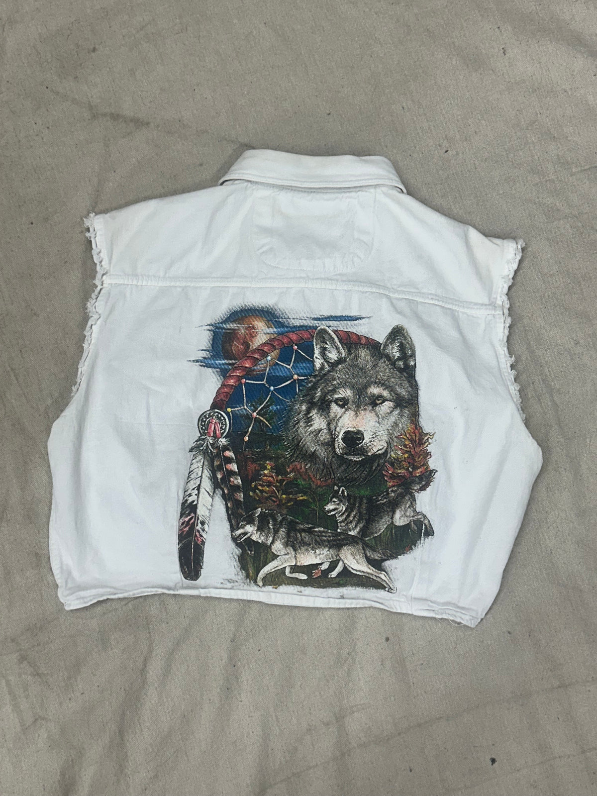 Vintage Denim Cut Off