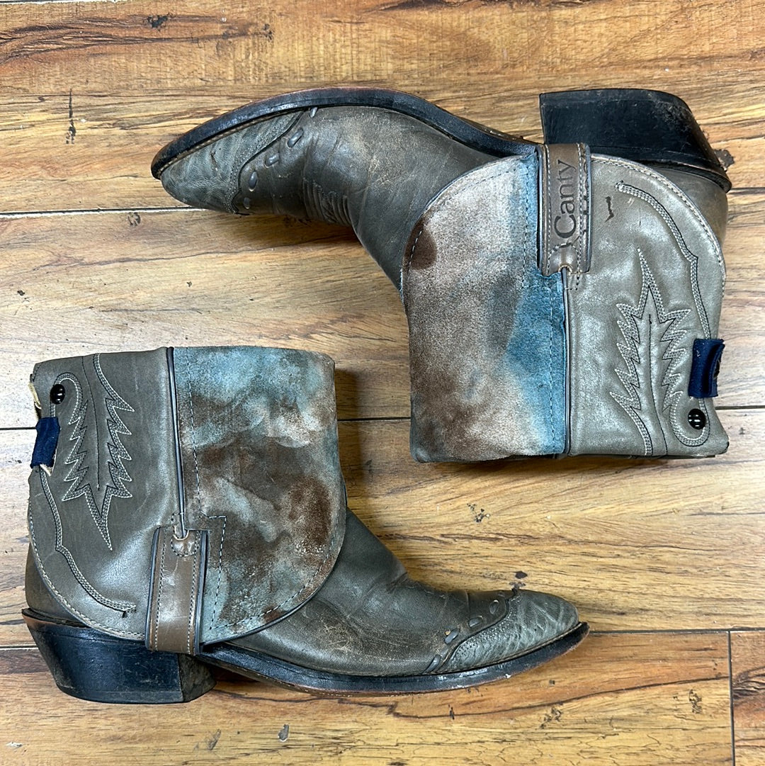 Marbled Grey Canty Boots
