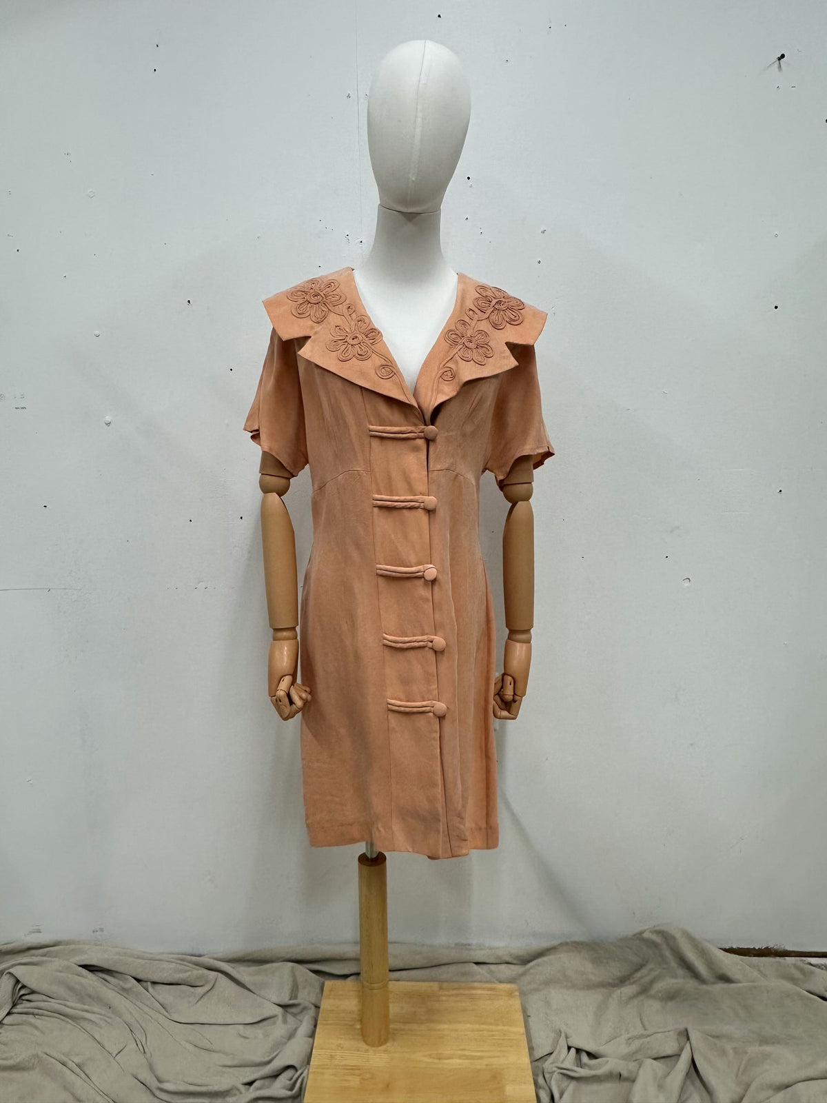 Vintage Peach Dress