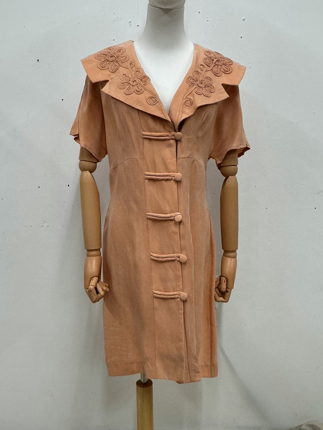 Vintage Peach Dress