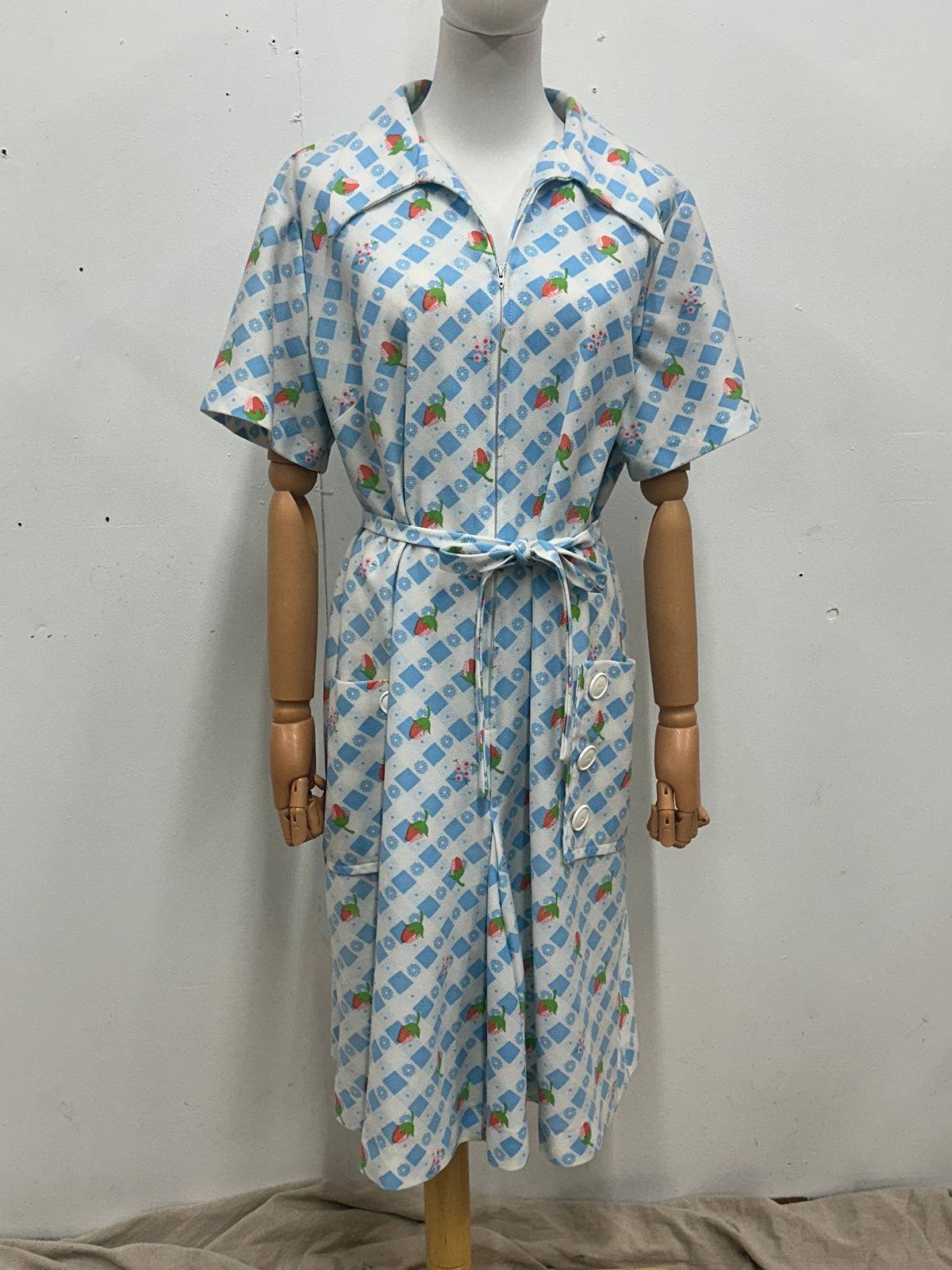 Vintage Strawberry Dress