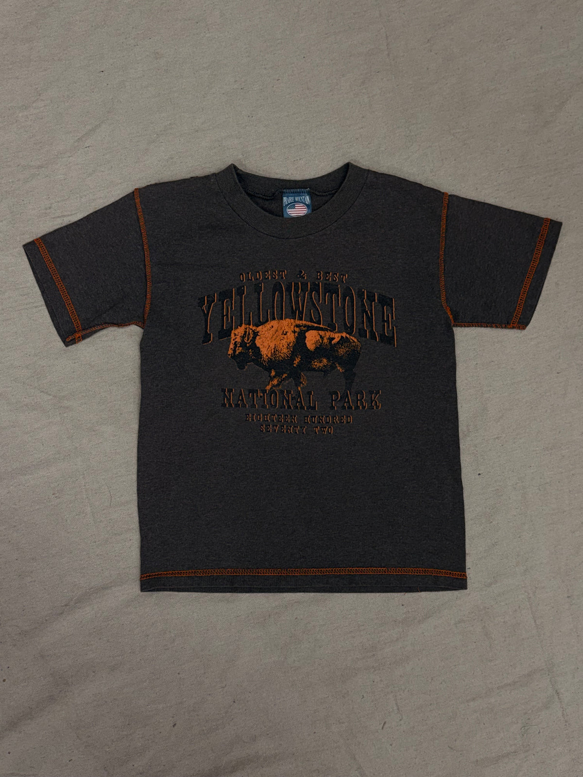 Vintage Kids Yellowstone Graphic Tee