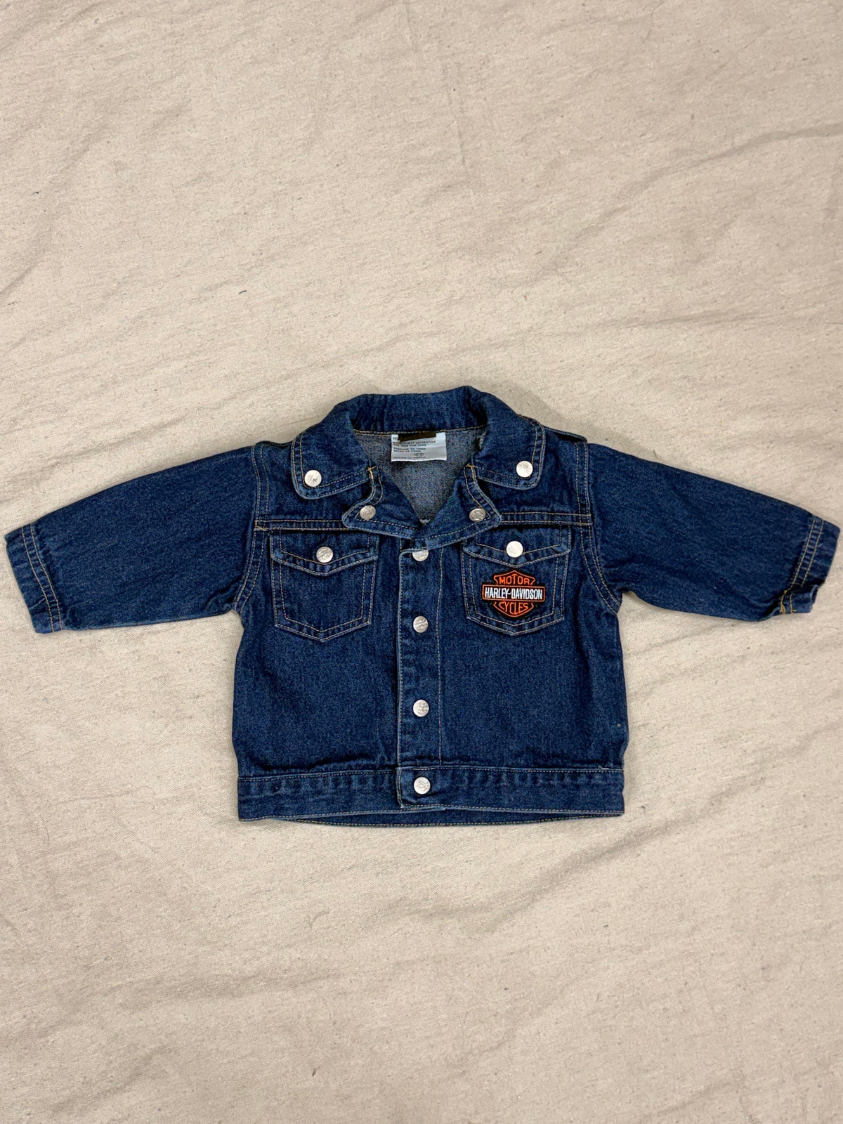 Vintage Kids Harley Denim Jacket