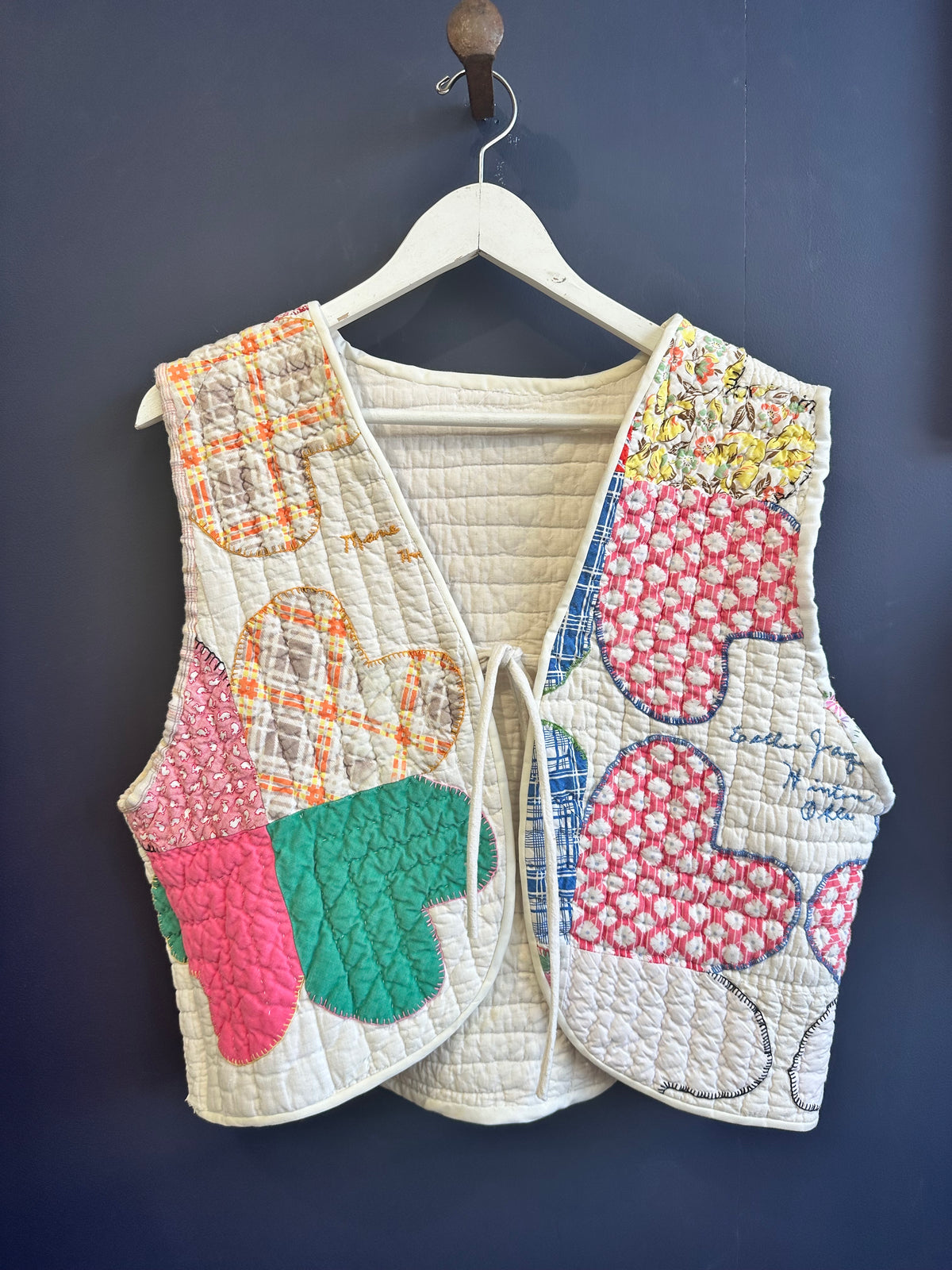 Heart Quilted Vest Top