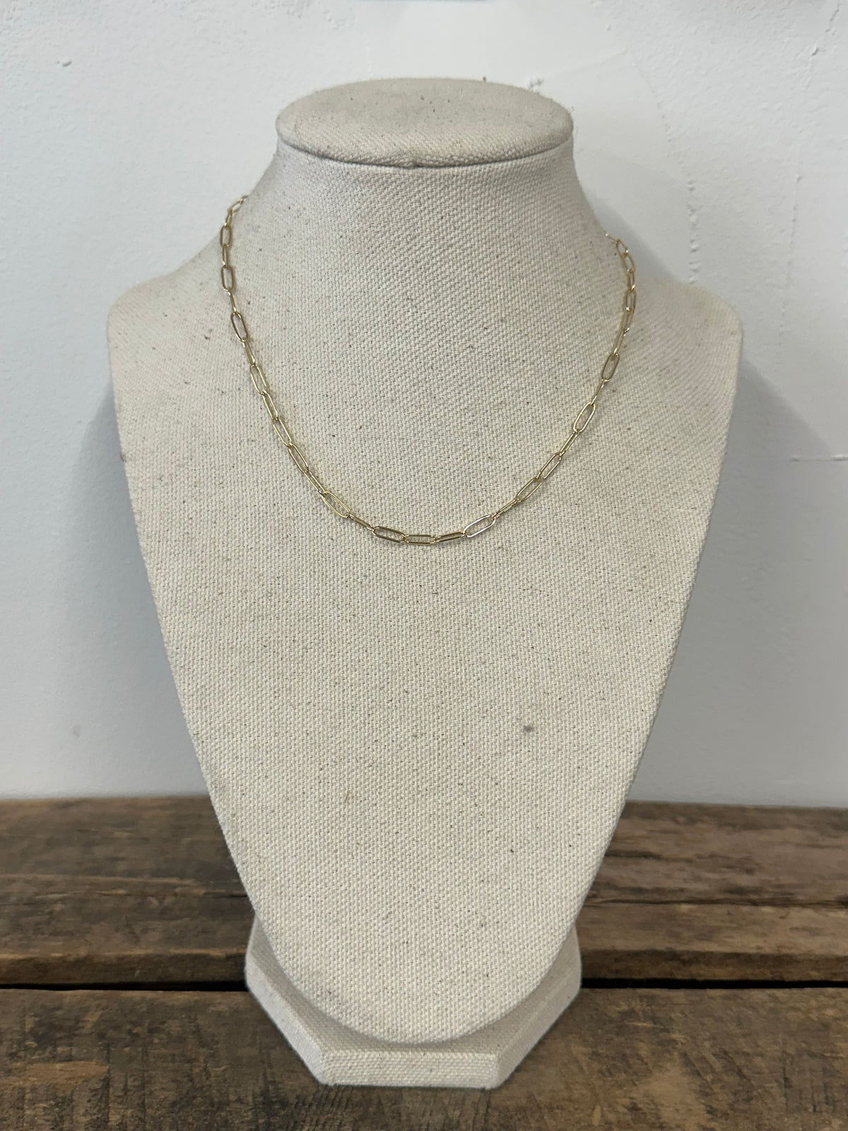 Paper Clip Chain Necklace