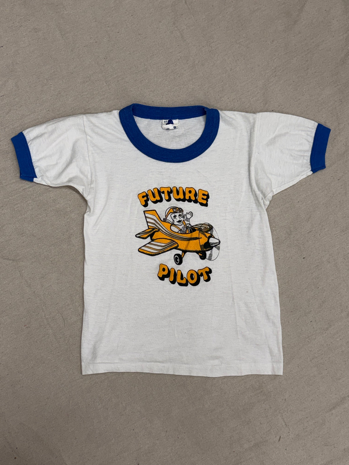 Vintage Kids Pilot Graphic Tee