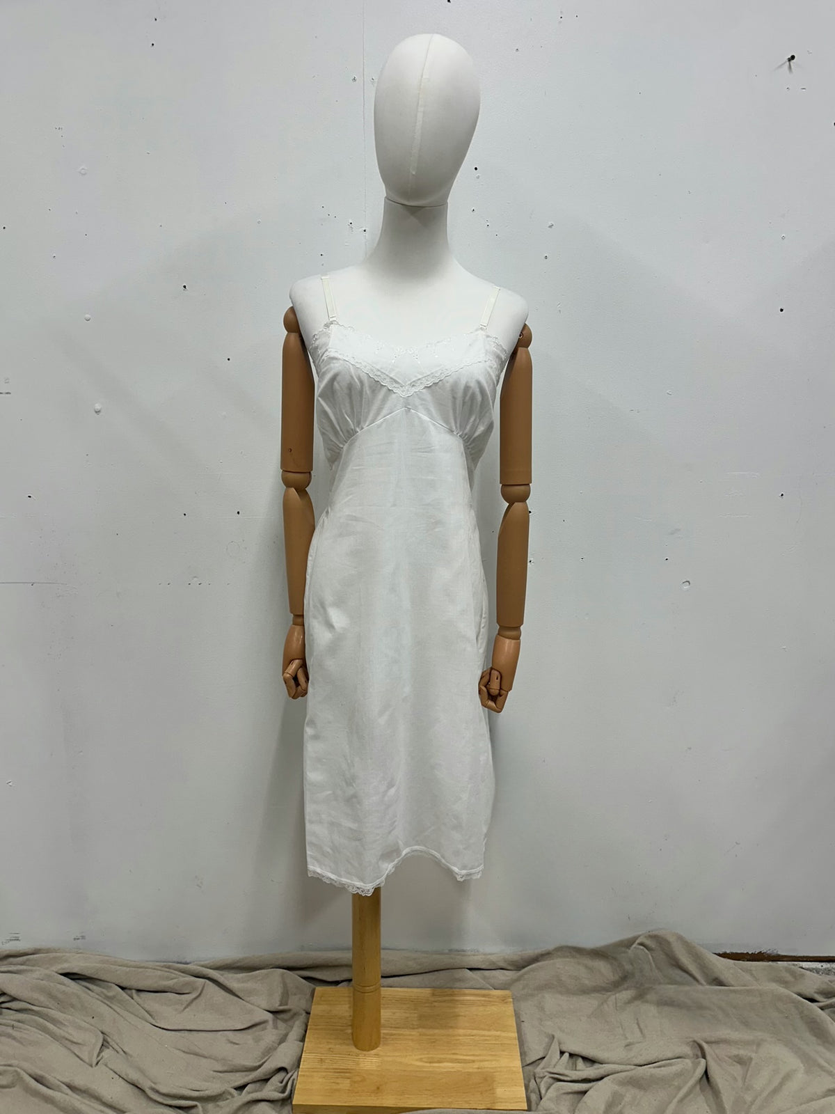 Vintage White Slip Dresses