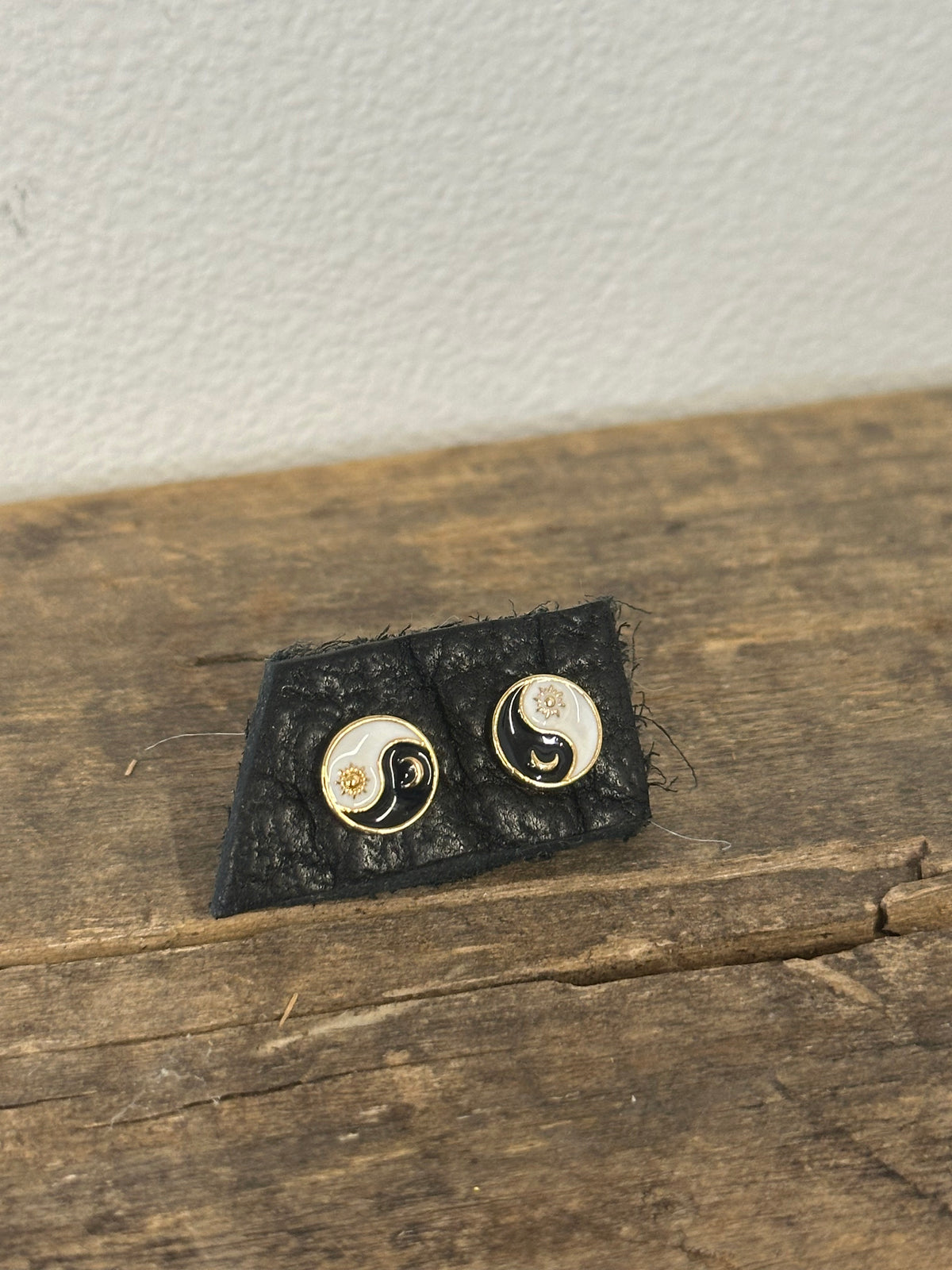 Ying Yang Studs