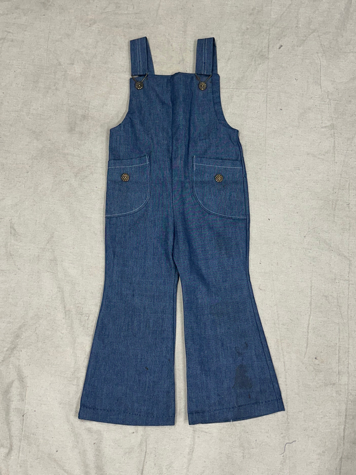 Vintage Kids Dark Overalls