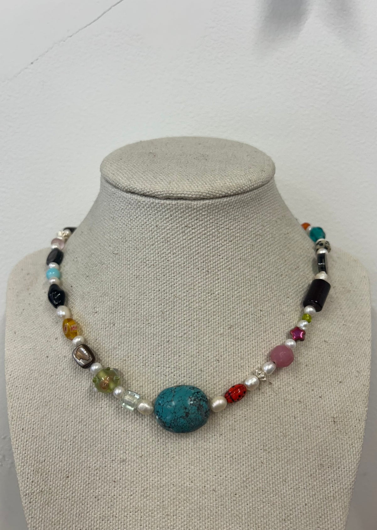 Funky Pearl Necklace