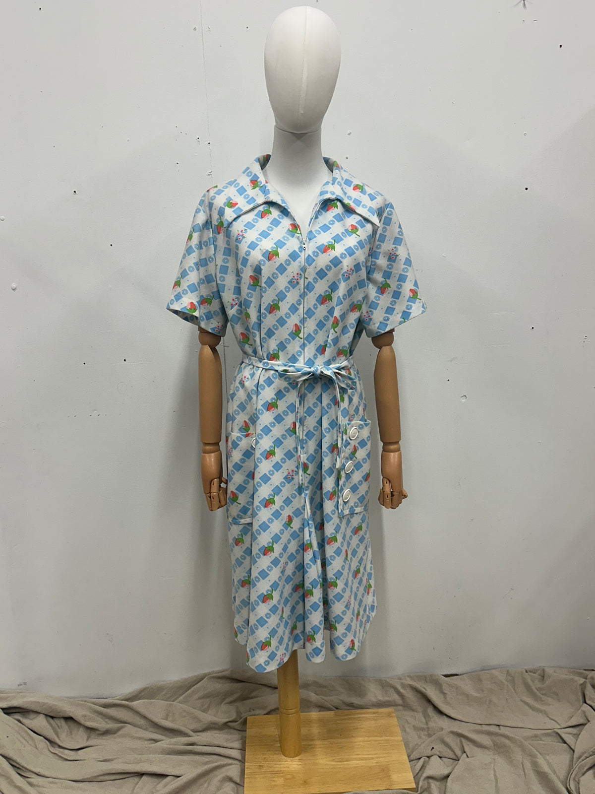 Vintage Strawberry Dress