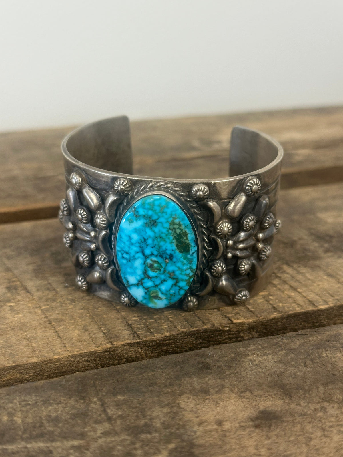 Thick Turquoise Cuff