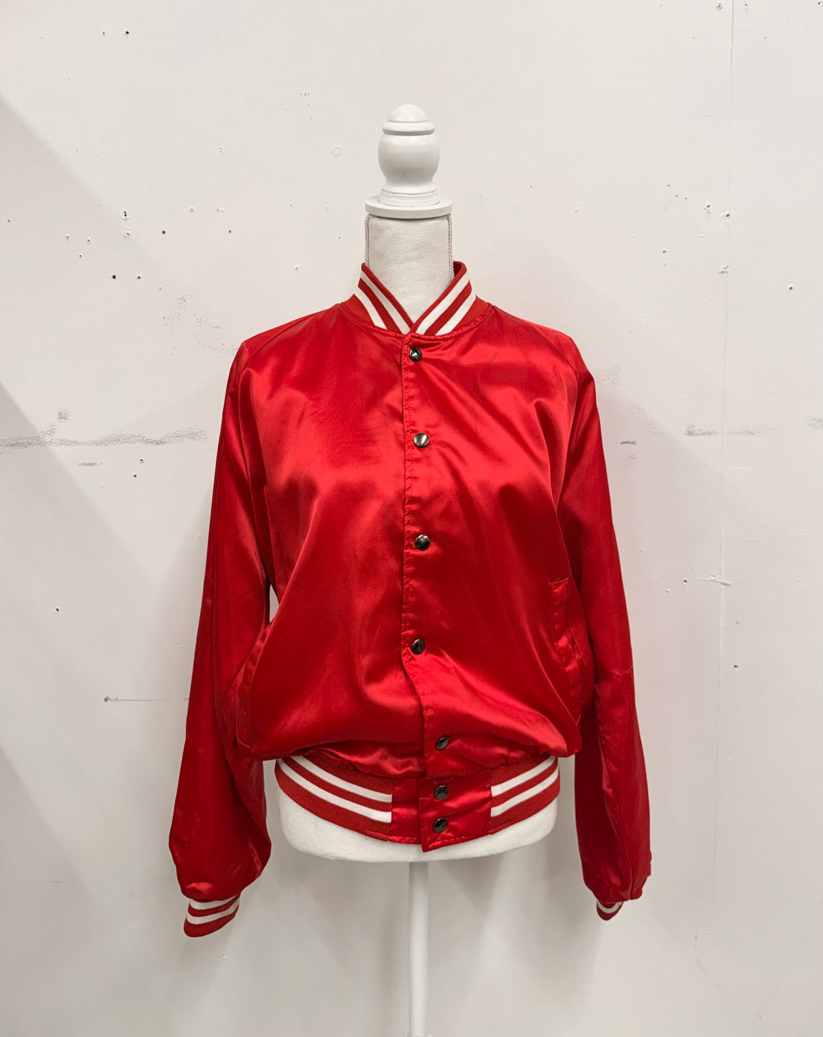 Vintage Red Button up Jacket