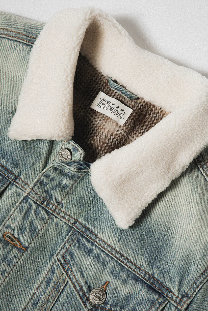 SHERPA DENIM JACKET