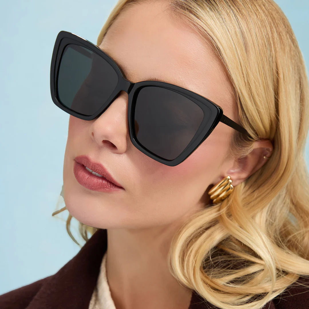 Becky - Black Sunglasses