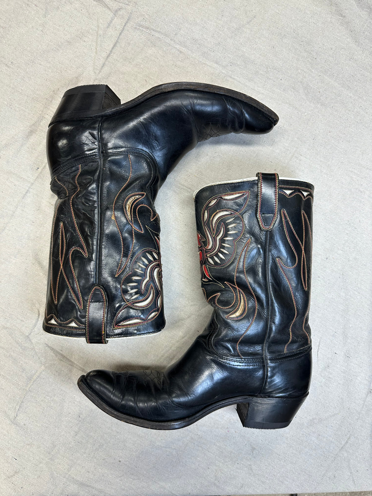 Vintage Thunderbird Cowboy Boots