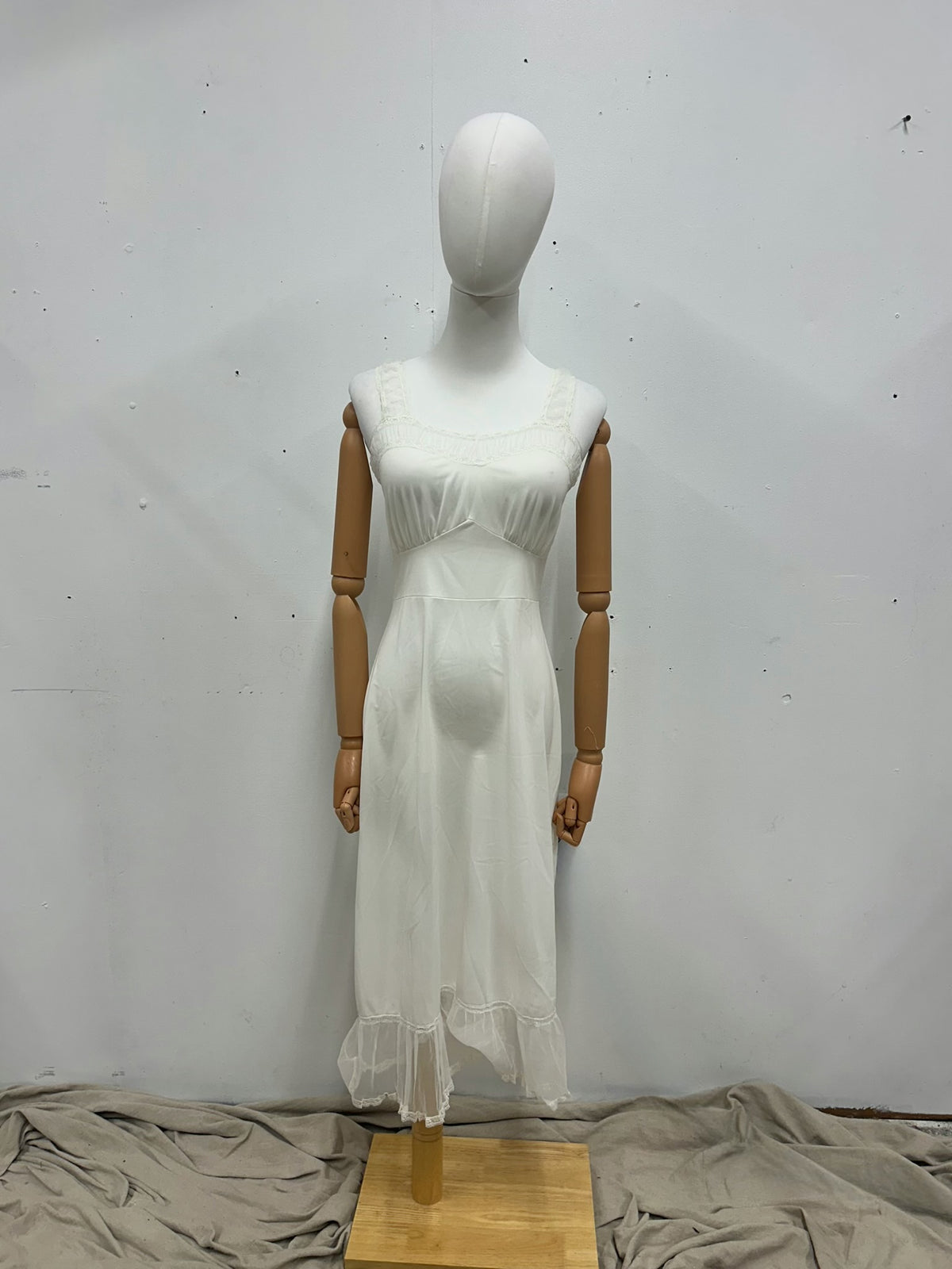 Vintage White Slip Dresses