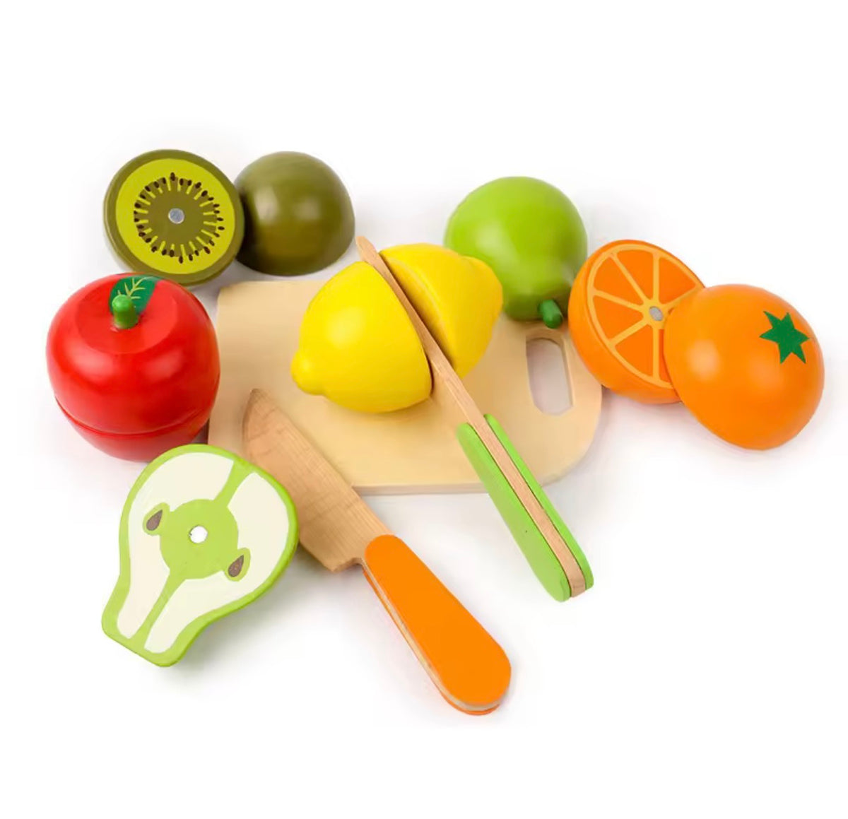 Wooden Fruit Toy Set