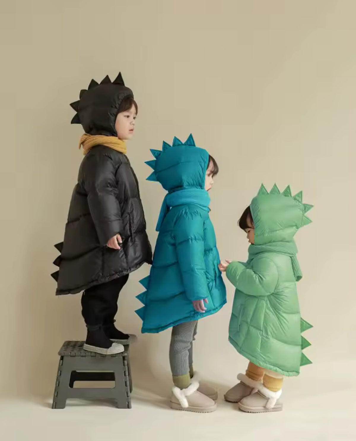 Dino Puffer Jacket