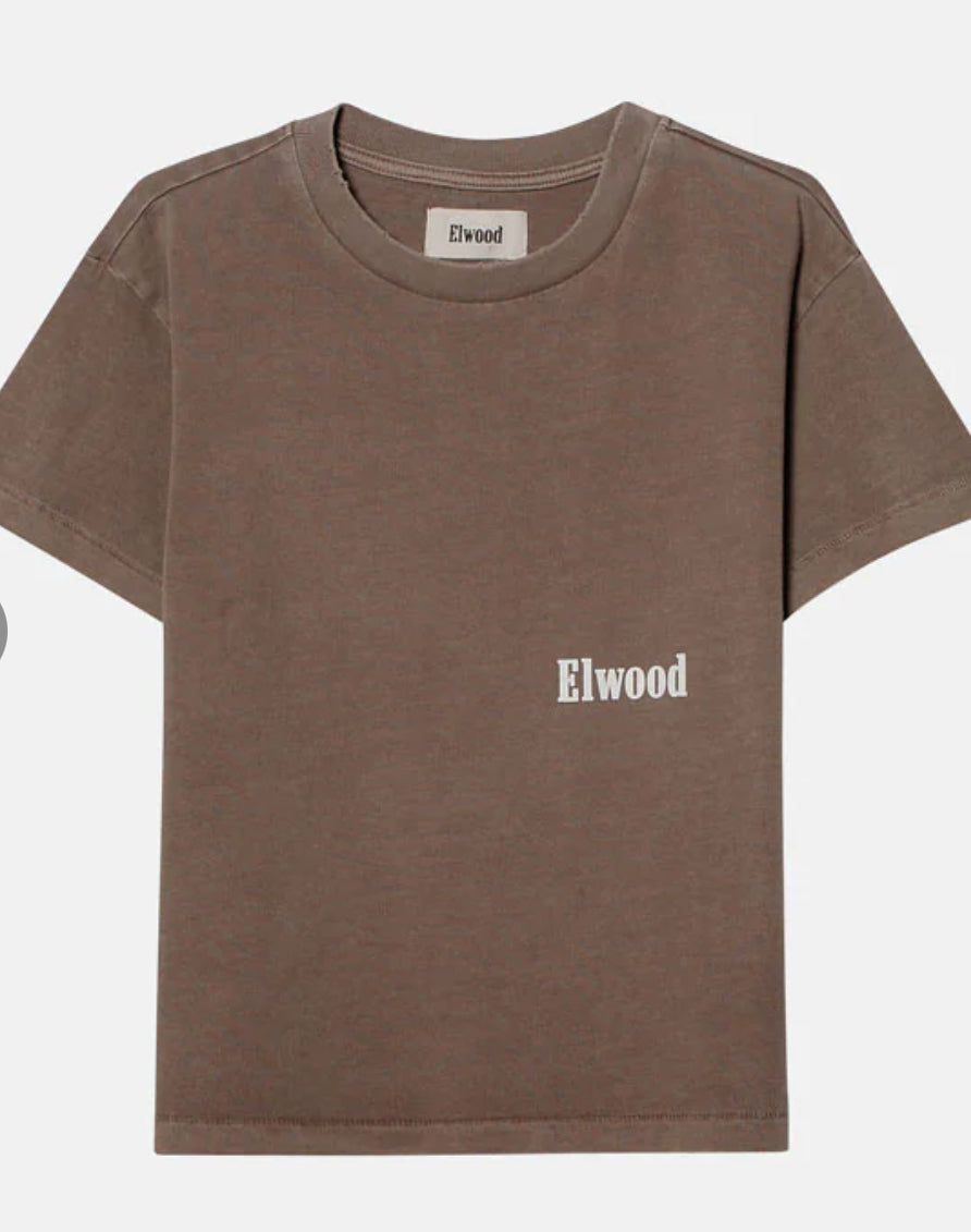 KIDS TRADEMARK TEE - VINTAGE BROWN