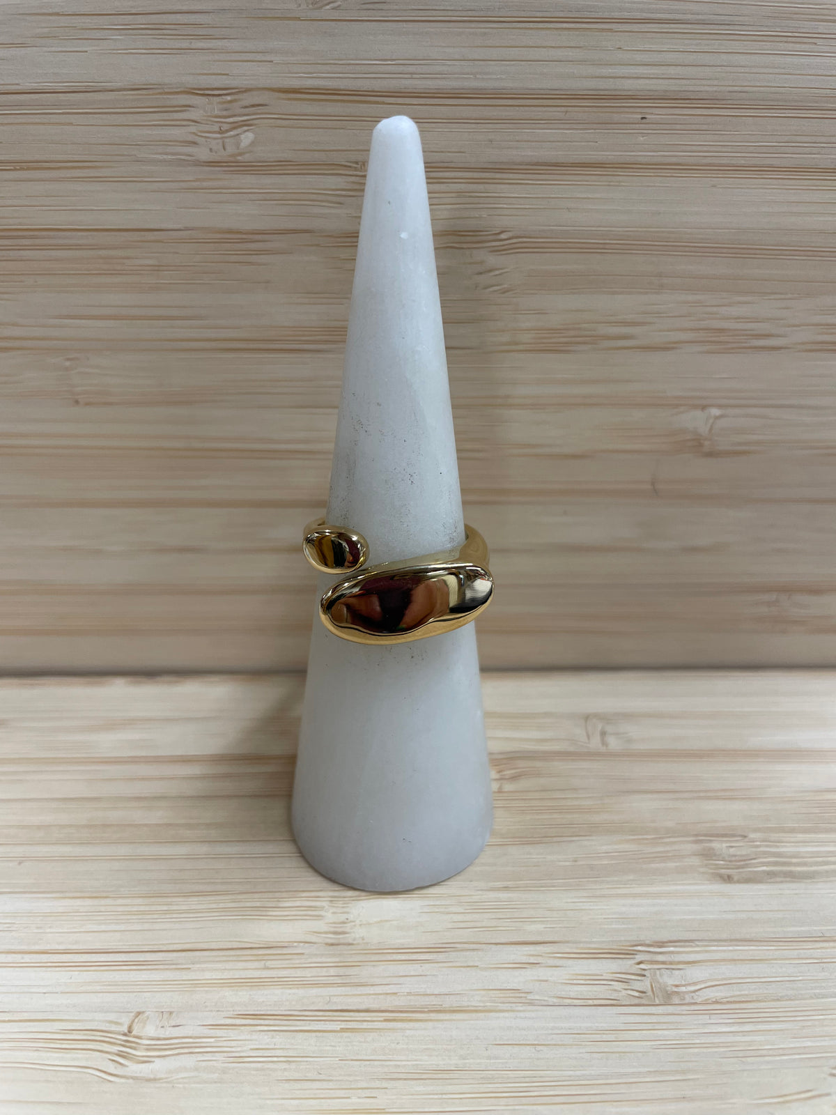 Gold Wrap Signet Ring