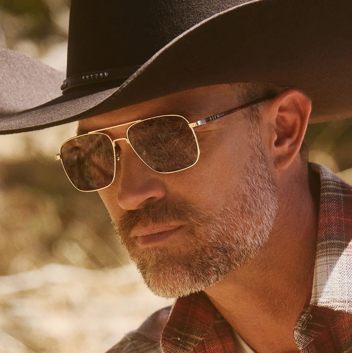 Rip Wheeler - Gold Sunglasses