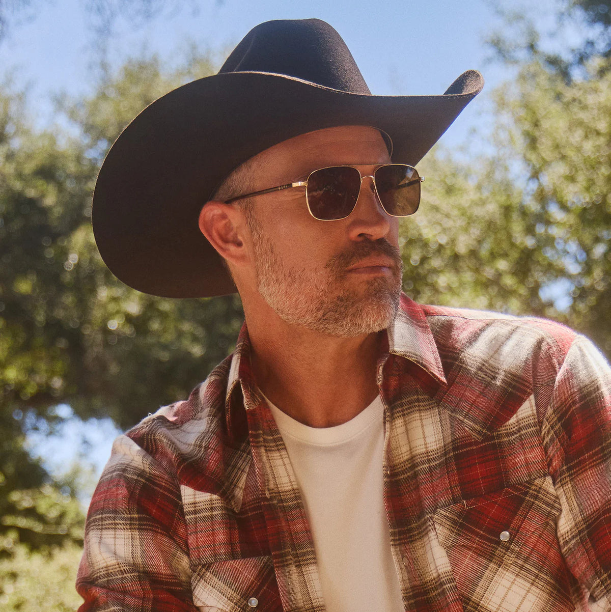 Rip Wheeler - Gold Sunglasses