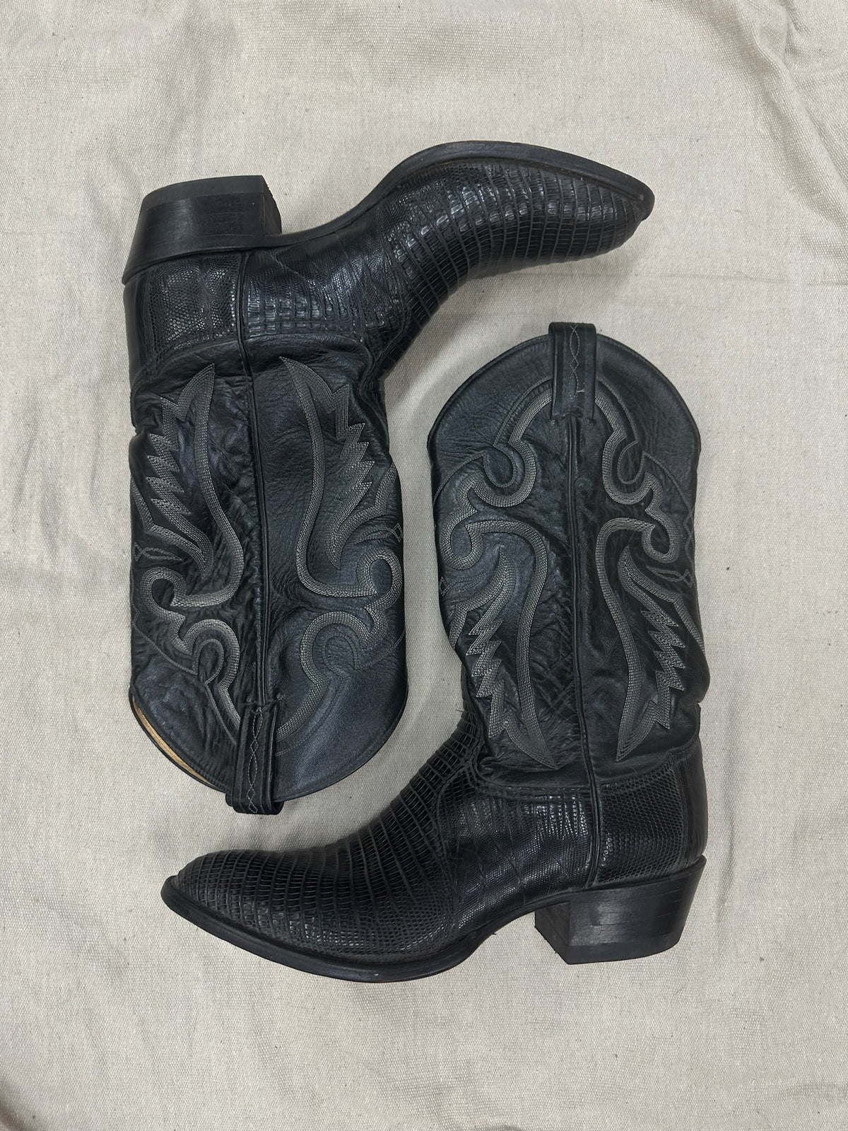 Vintage Tony Lama Teju Cowboy Boots