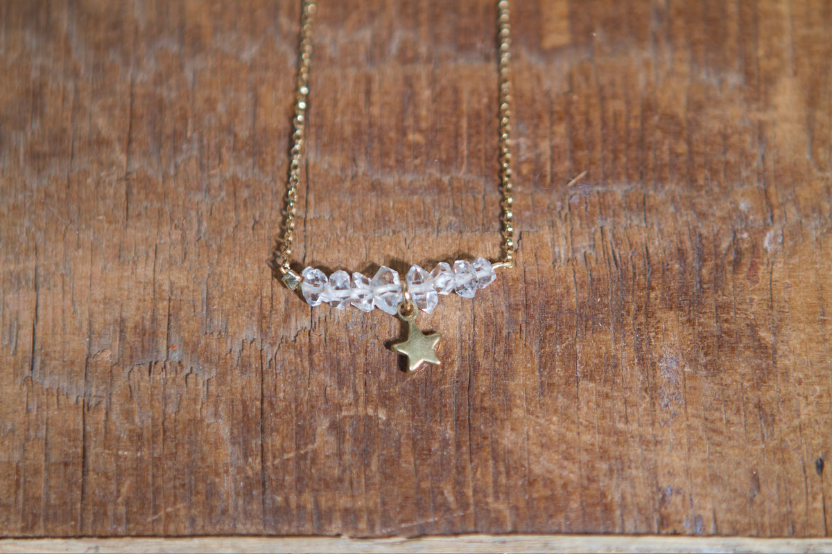 Herkimer Star Necklace #16