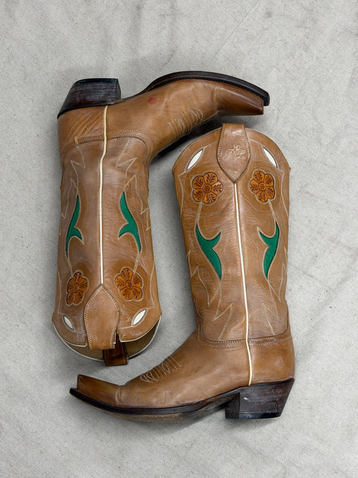 Vintage Brown Floral Ralph Lauren