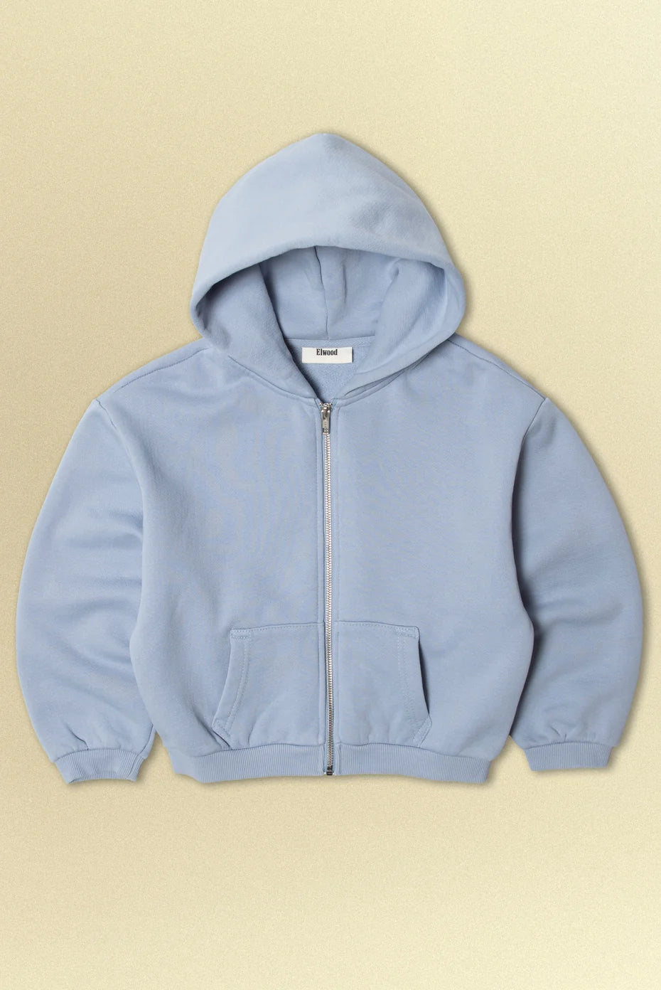 Kids Core Zip Hoodie - Light Blue