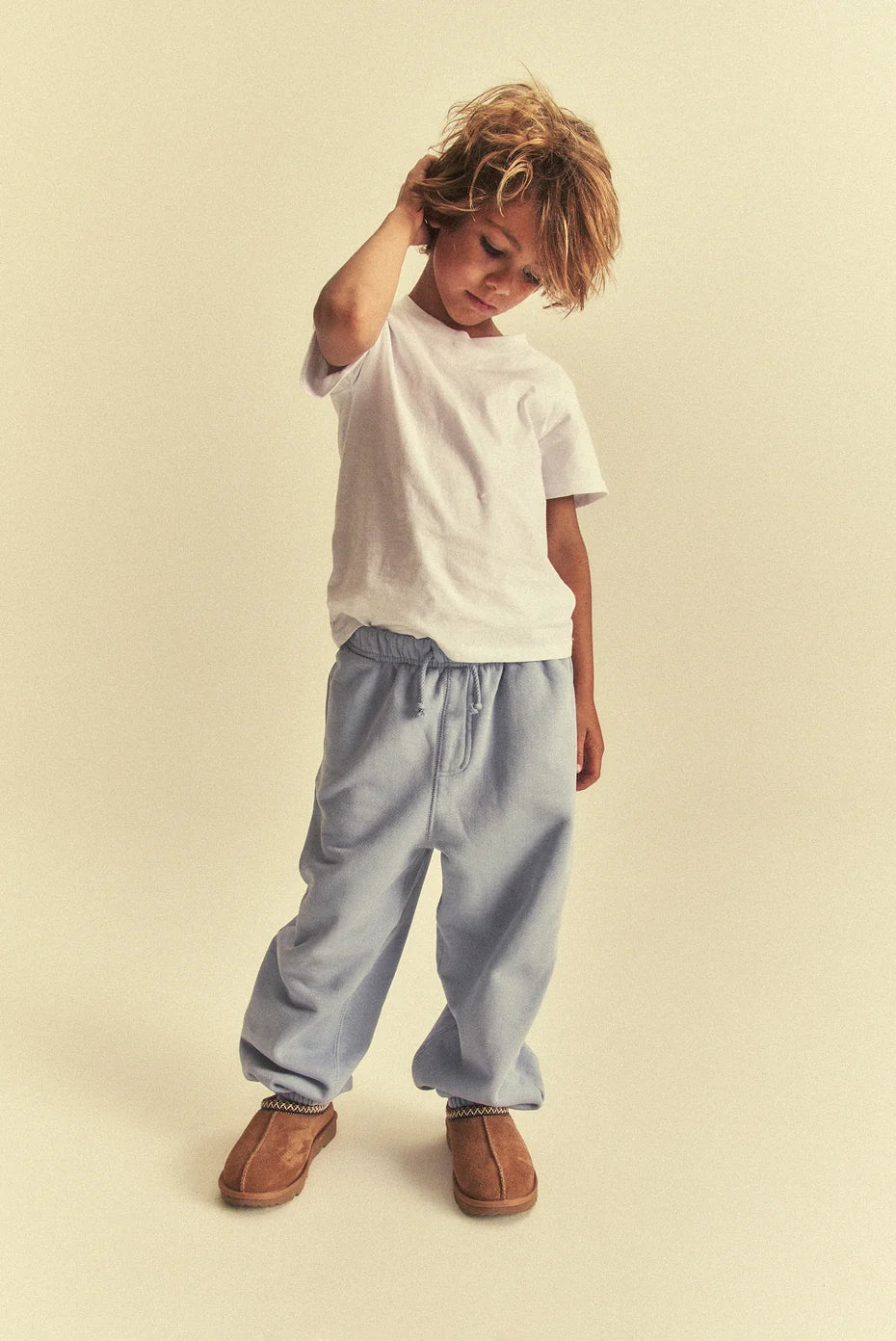 Kids Core Sweat Pant - Light Blue