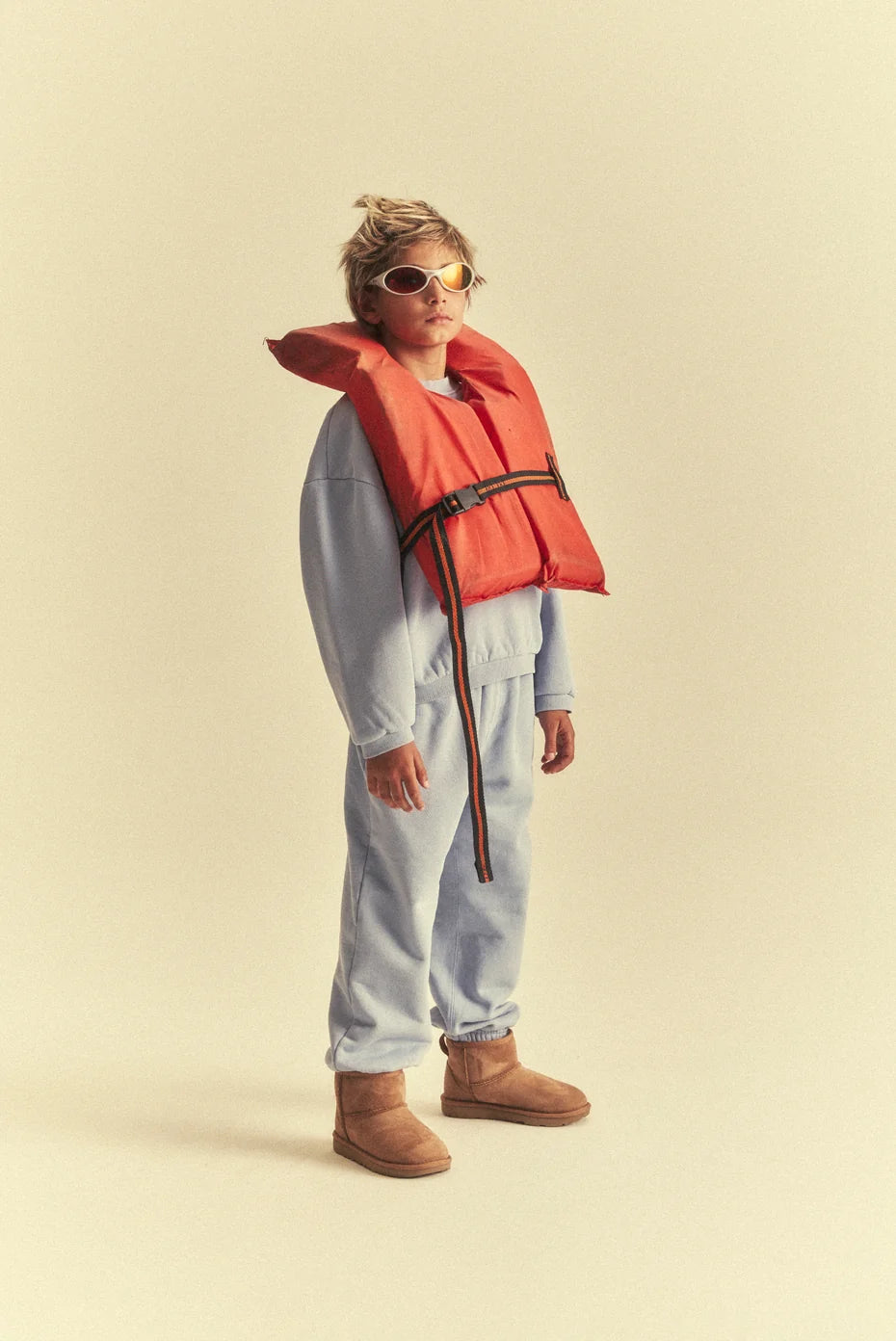 Kids Core Sweat Pant - Light Blue