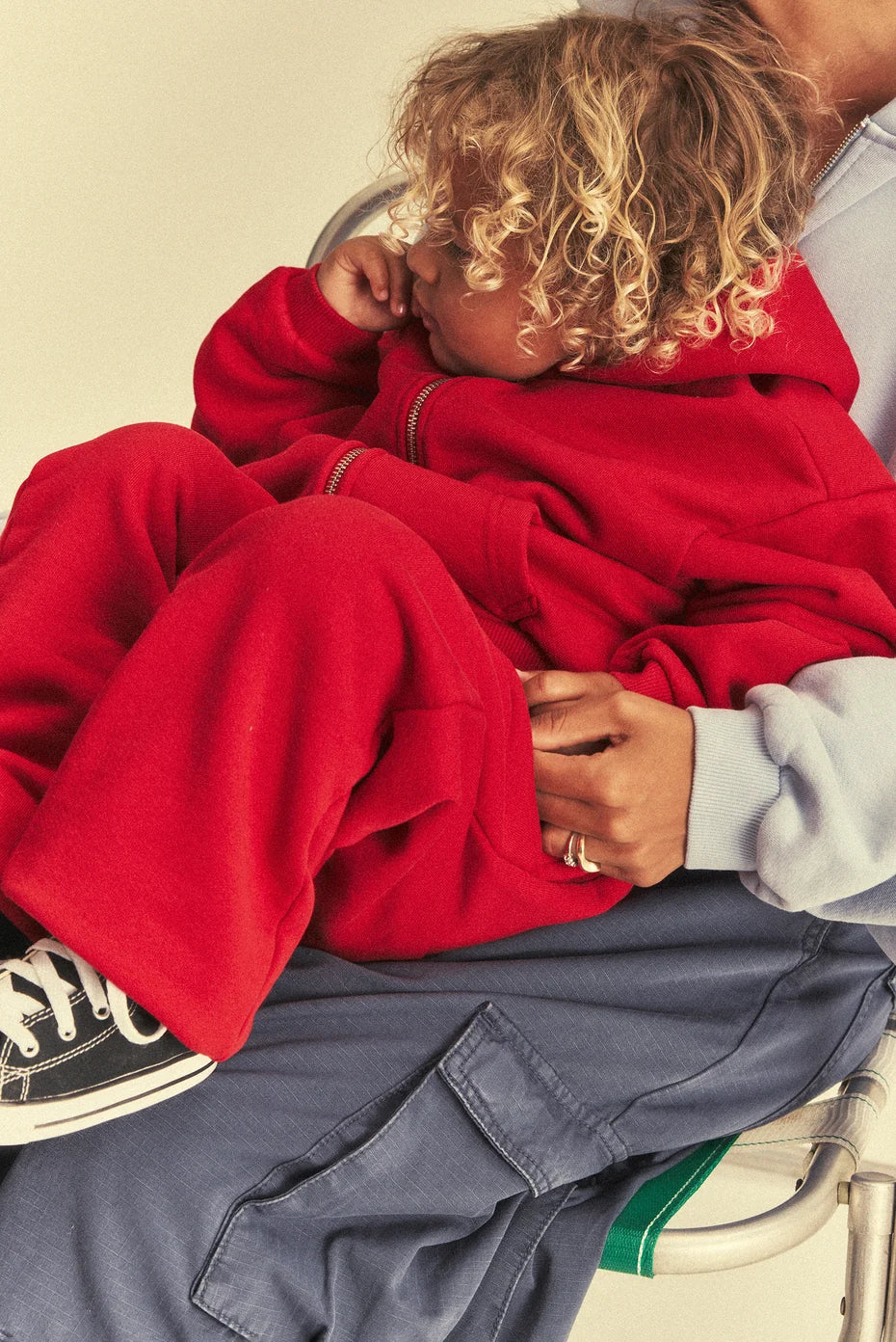 Kids Core Sweat Pant - Red