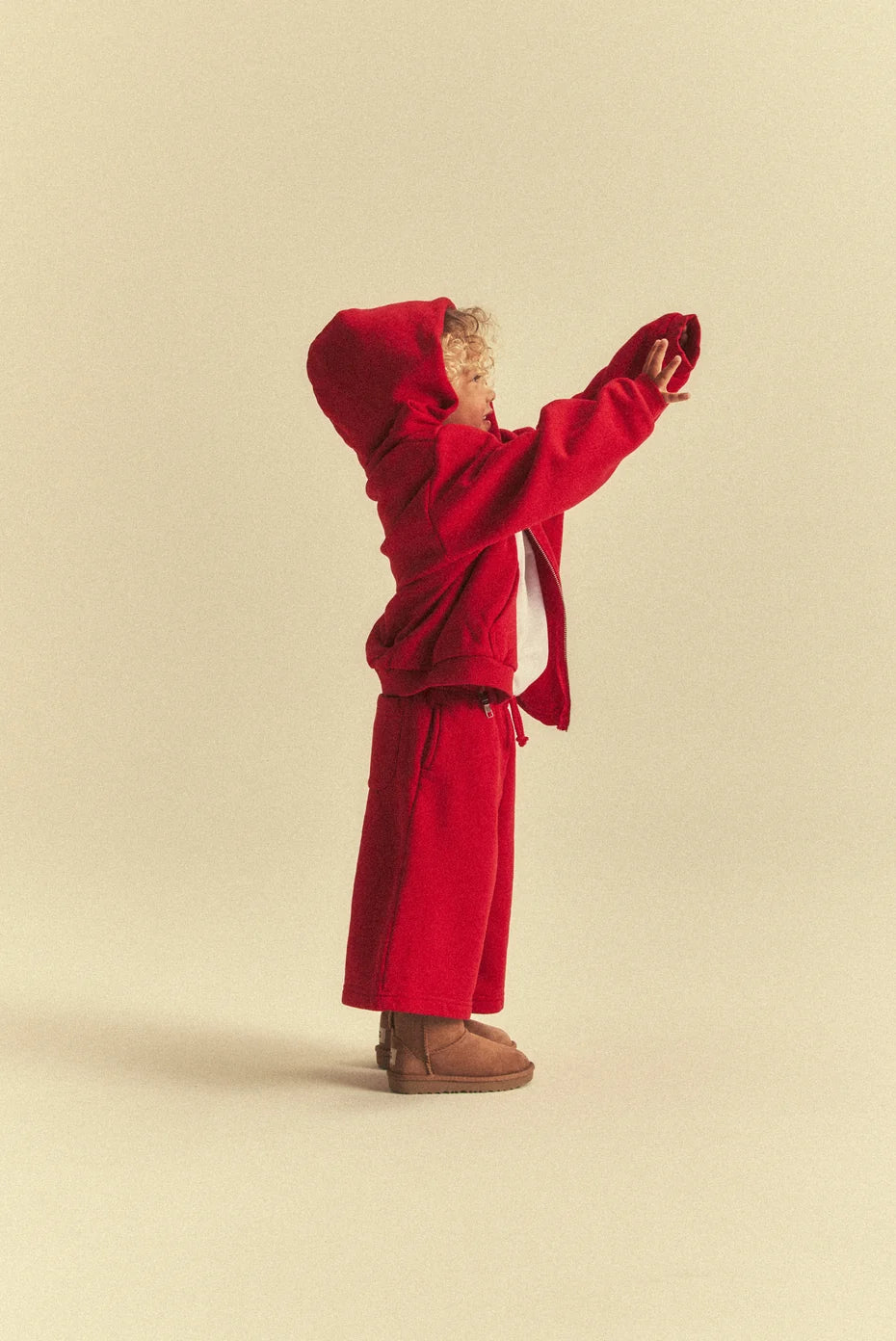 Kids Baggy Core Short - Red