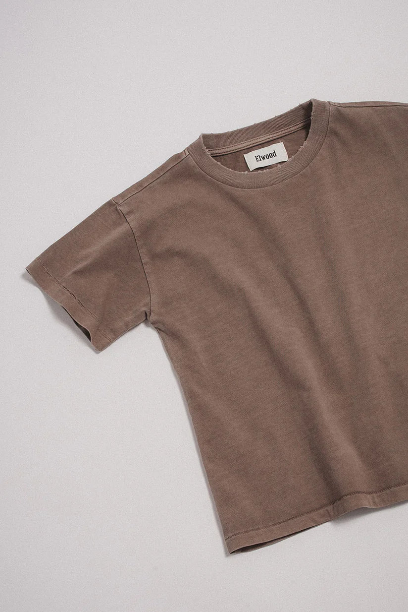 KIDS CORE TEE- VINTAGE BROWN