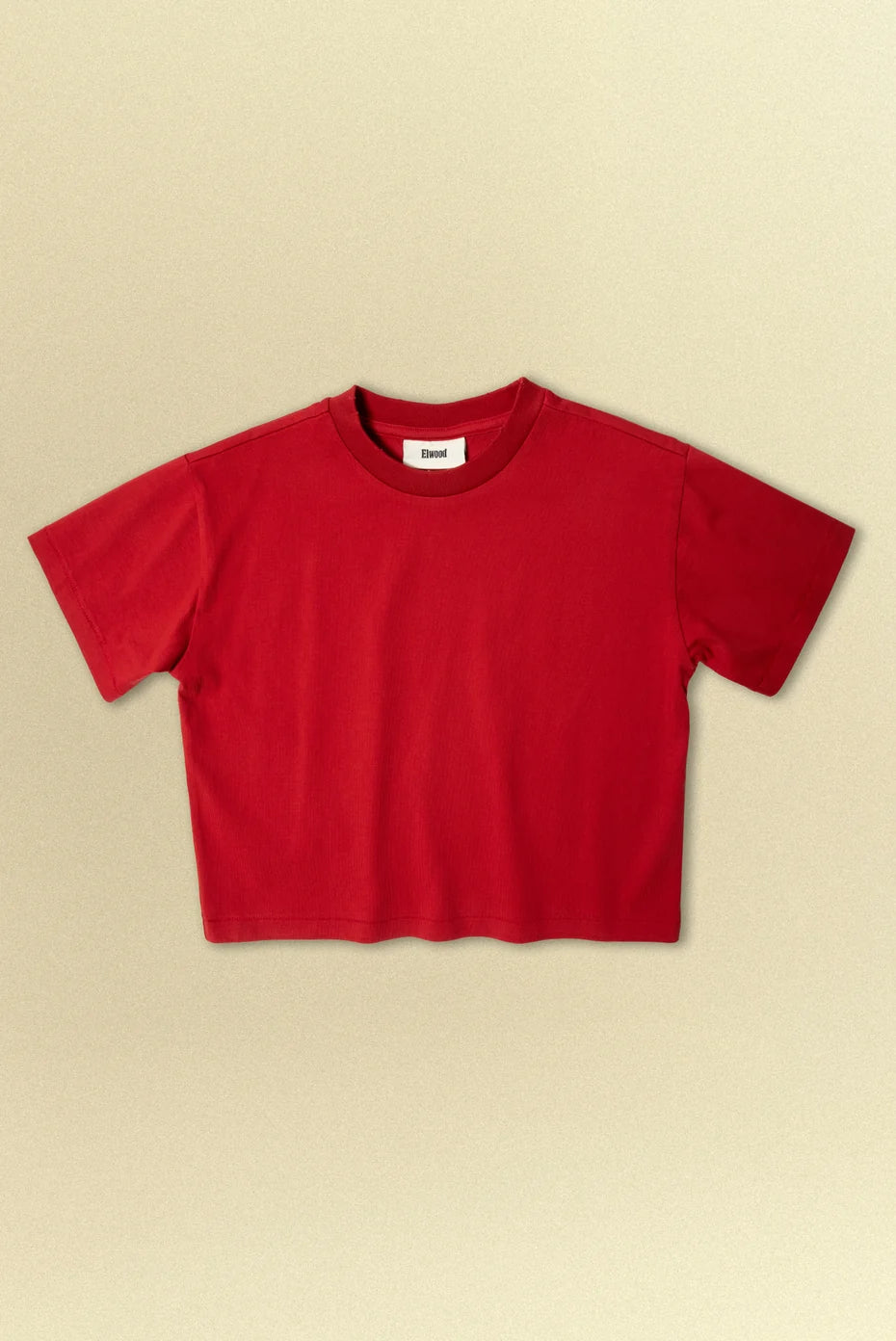 Kids Oversized Core Tee - Red