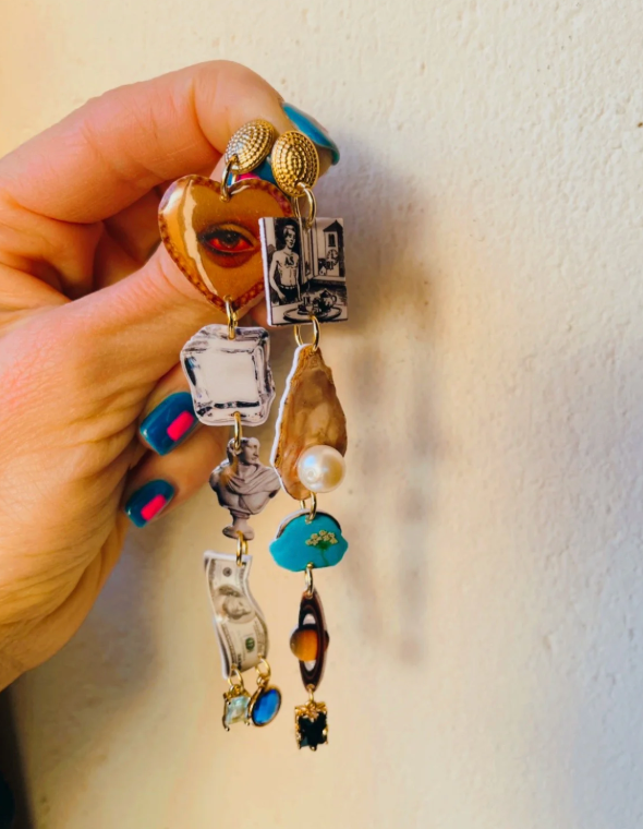 Capricorn Earrings